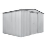 KOVINSKA VRTNA HIŠKA GLOBEL DREAM 108 SREBRNA Š296 X G238 X V203 CM - slika 2
